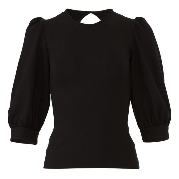 Amanda Uprichard Jilly top in black size small - Picture 4 of 6